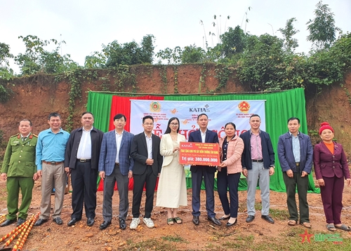 Khởi công xây dựng điểm trường tặng học sinh vùng cao Hà Giang